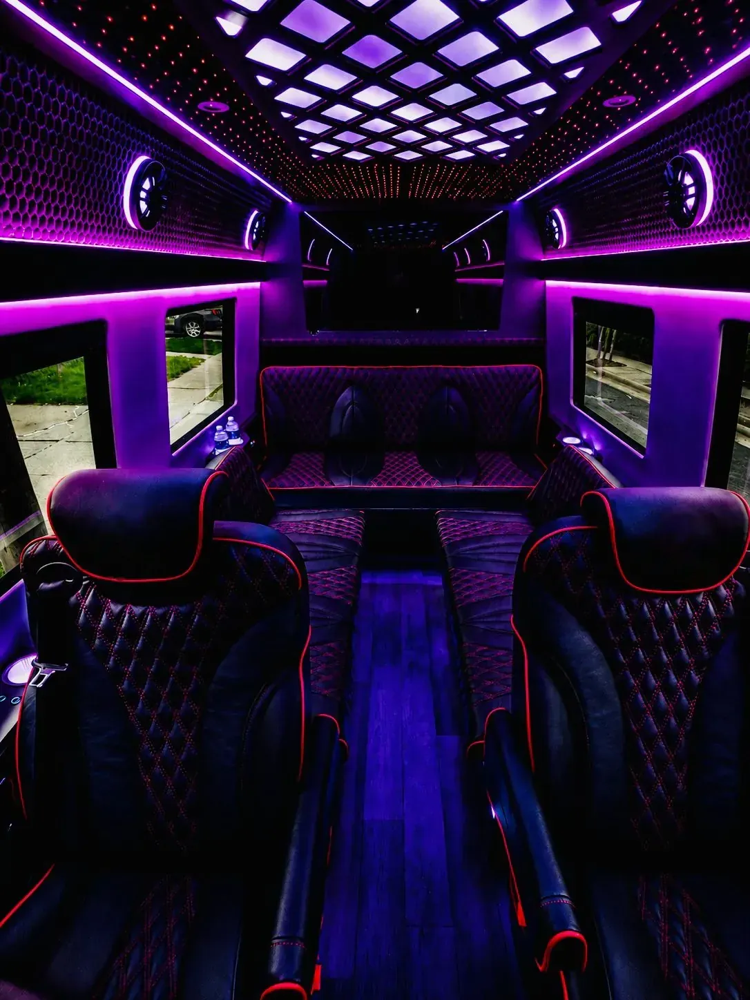 Jet Sprinter passenger seating and interior trim, Jet Sprinter NYC — interior view 2