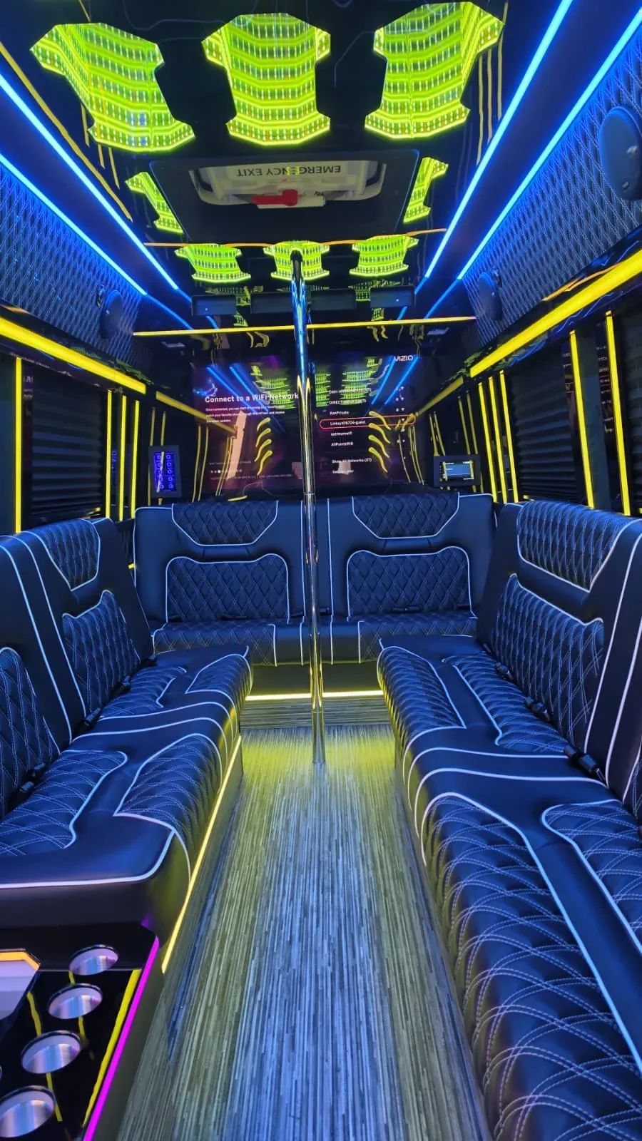 Mercedes Sprinter Limo interior photo 6 of 15, ExecutiveSprinterNYC.com