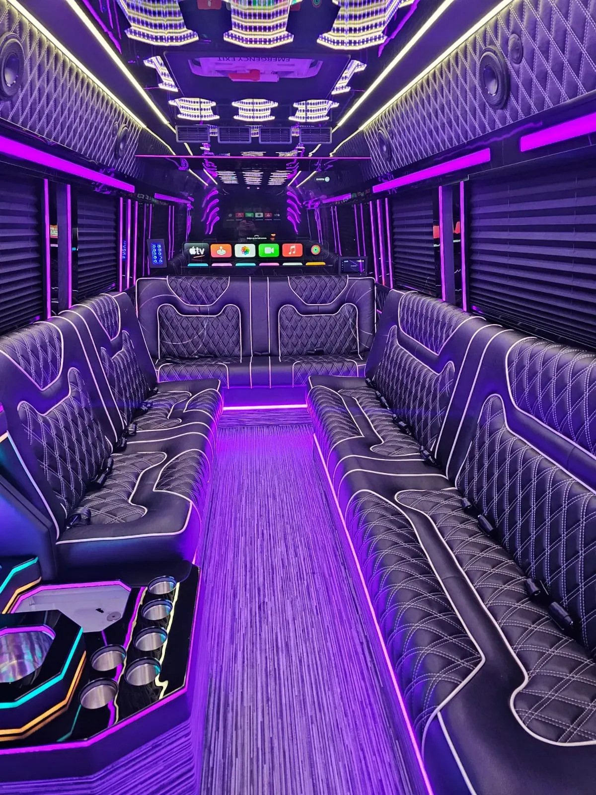 Mercedes Sprinter Limo interior photo 8 of 15, ExecutiveSprinterNYC.com