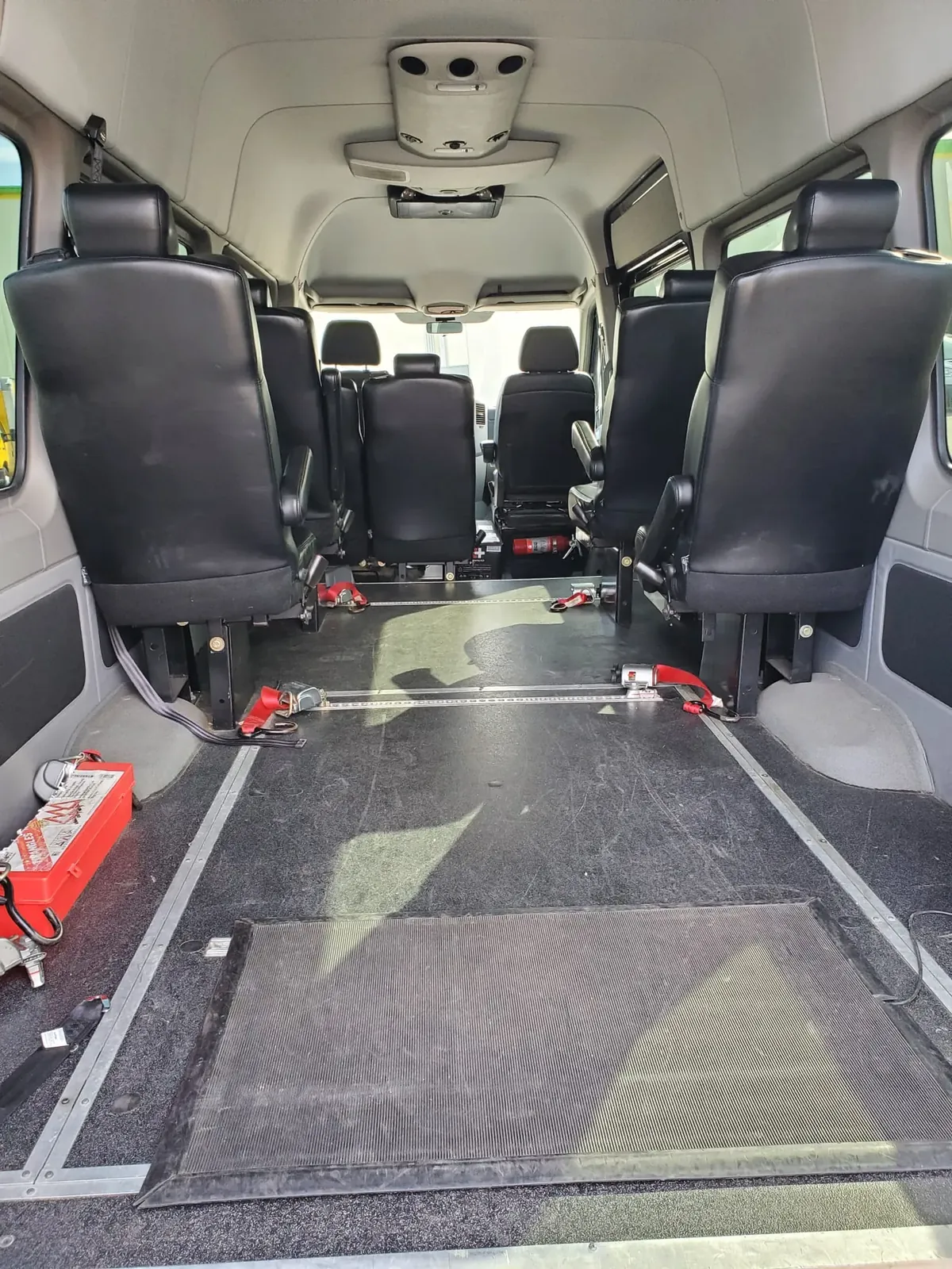 Wheelchair-accessible Sprinter interior photo 5 of 10, ExecutiveSprinterNYC.com